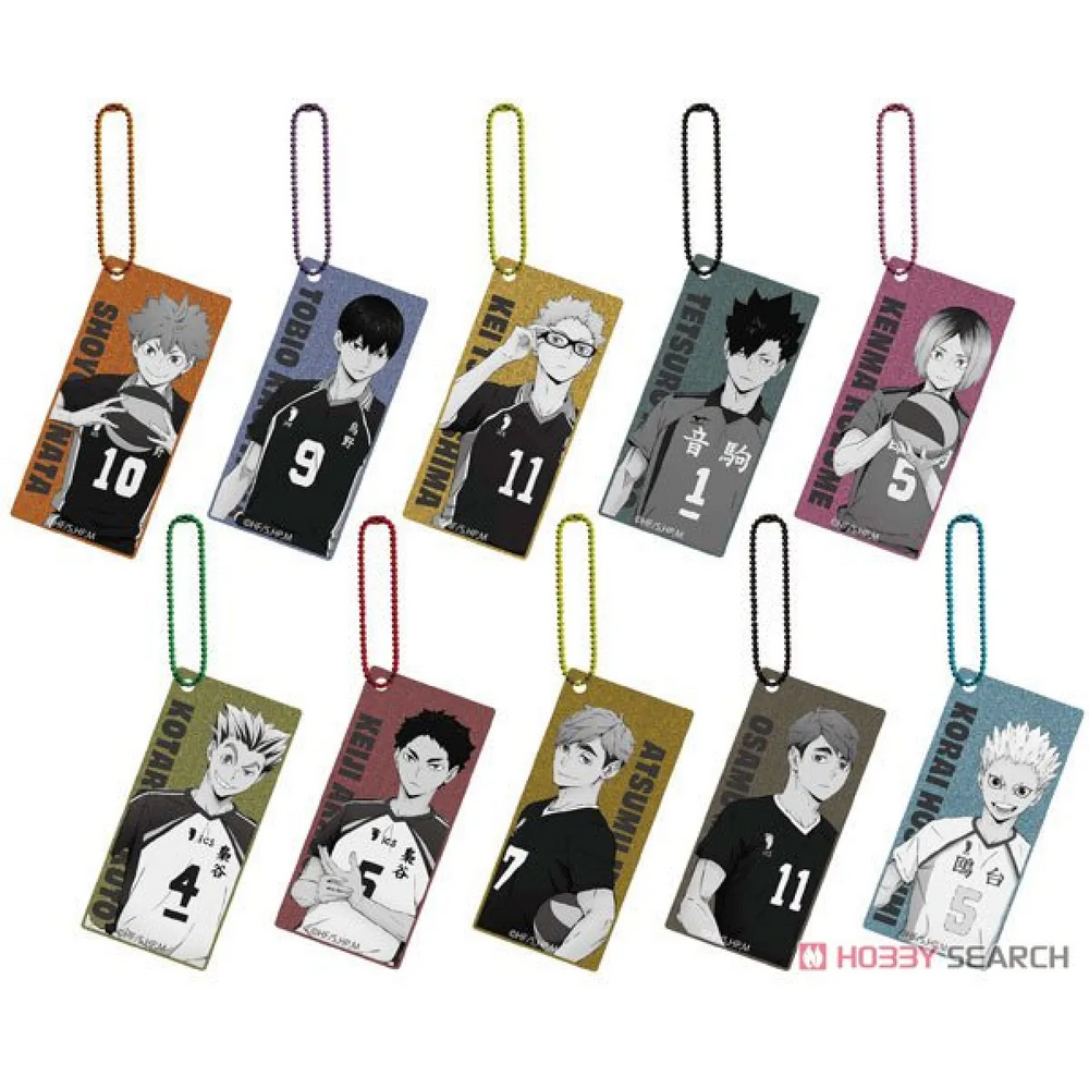 Haikyuu! Metallic Trading Acrylic Key Ring Blind Box - Best Sellers - Keychain - 1