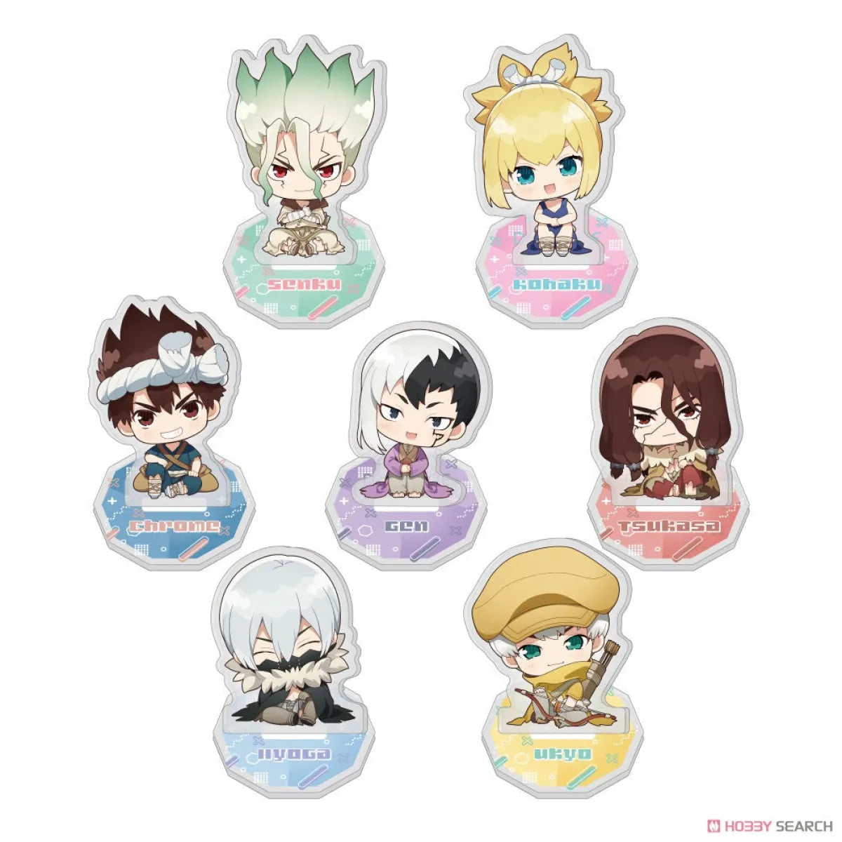 Dr. Stone Yoiko-chan Trading Acrylic Figure Blind Box (1 Blind Box) Figurines - Figures - 1