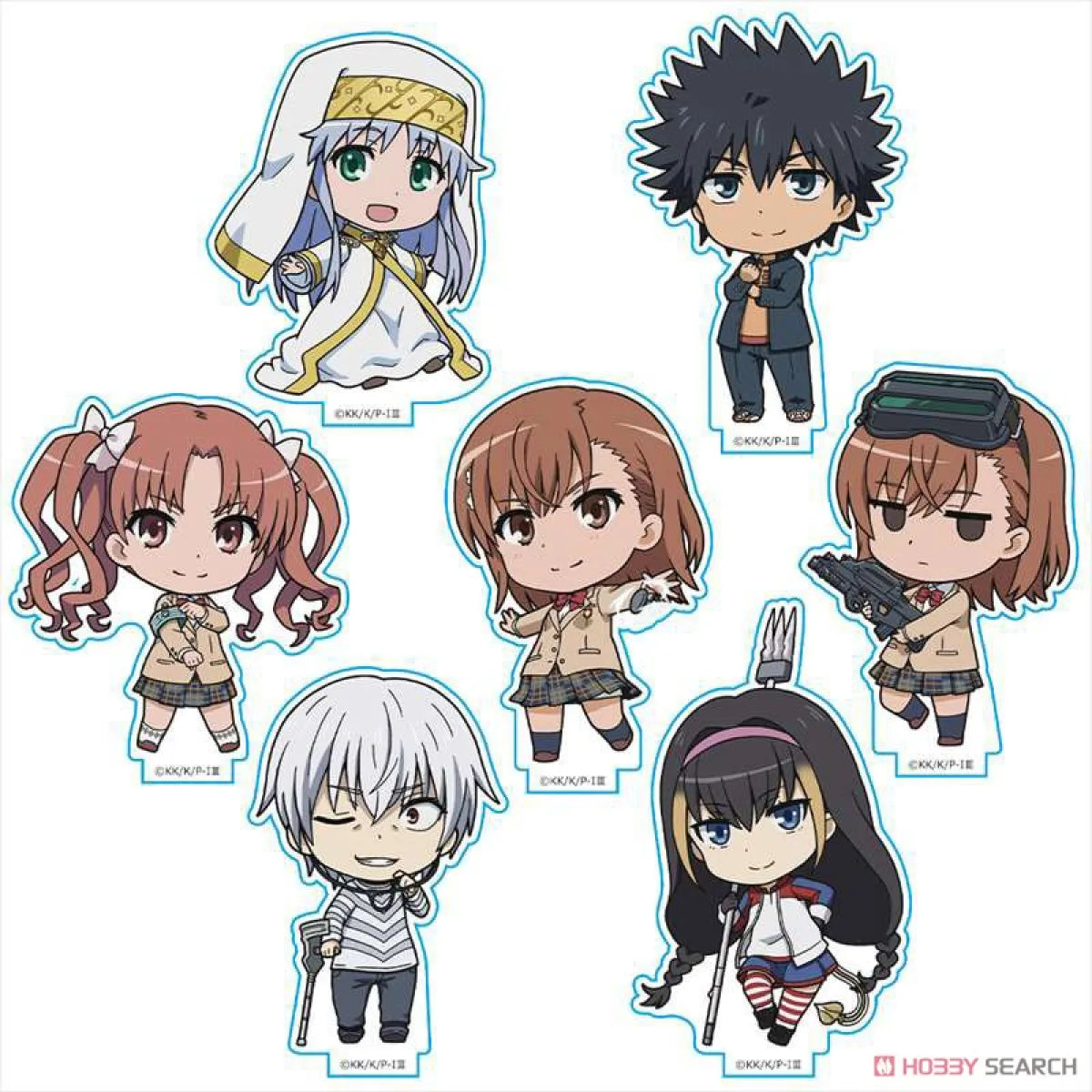 A Certain Magical Index III Acrylic Stand Collection Blind Box (1 Blind Box) - Figurines - Figures - 1