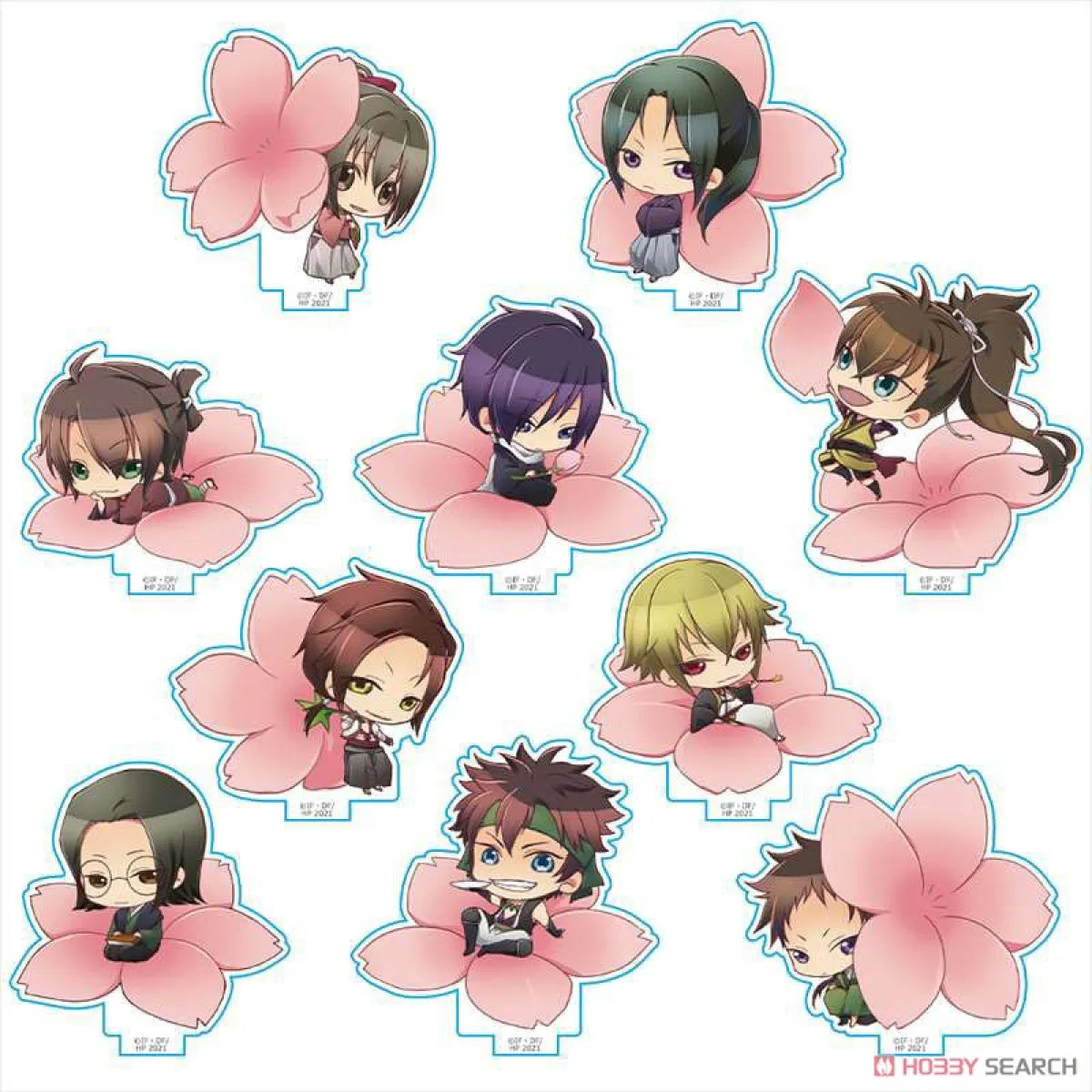 OVA Hakuouki Acrylic Stand Collection Blind Box (1 Blind Box) - Figurines - Figures - 1