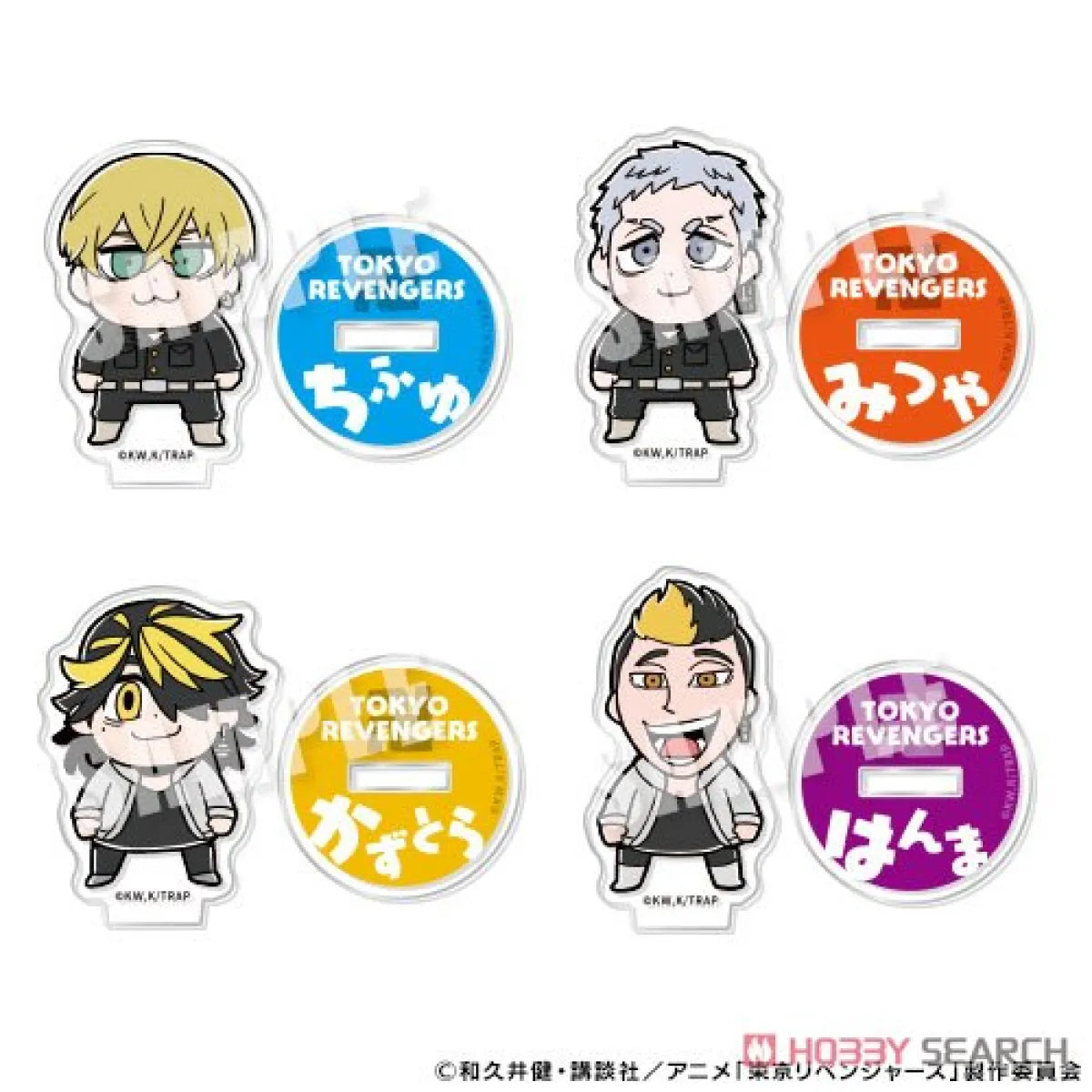 [Tokyo Revengers] Revengers Bukubu Small Acrylic Stand - Blind Box (1 Blind Box) - Figurines - Figures - 3