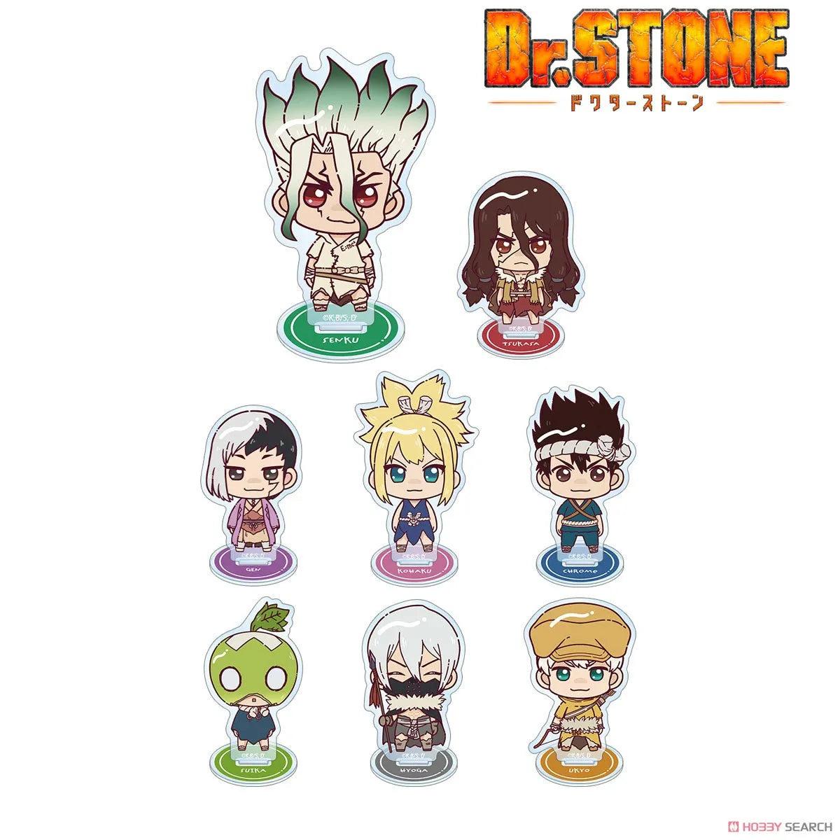 Dr. Stone Trading Chokonto! Acrylic Stand - Blind Box (1 Blind Box) - Figurines - Figures - 1