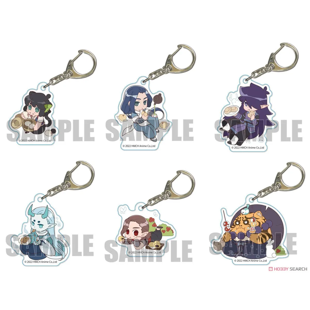 Trading Acrylic Key Ring The Legend of Hei Yum Cha Ver. Blind Box (1 Blind Box) - Figurines - Figures - 1