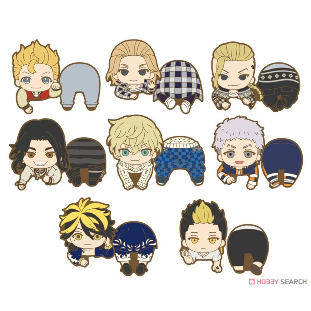 Tokyo Revengers Ride Rubber Clip - Blind Box (1 Blind Box) - Harajuku Style - Figures - 1