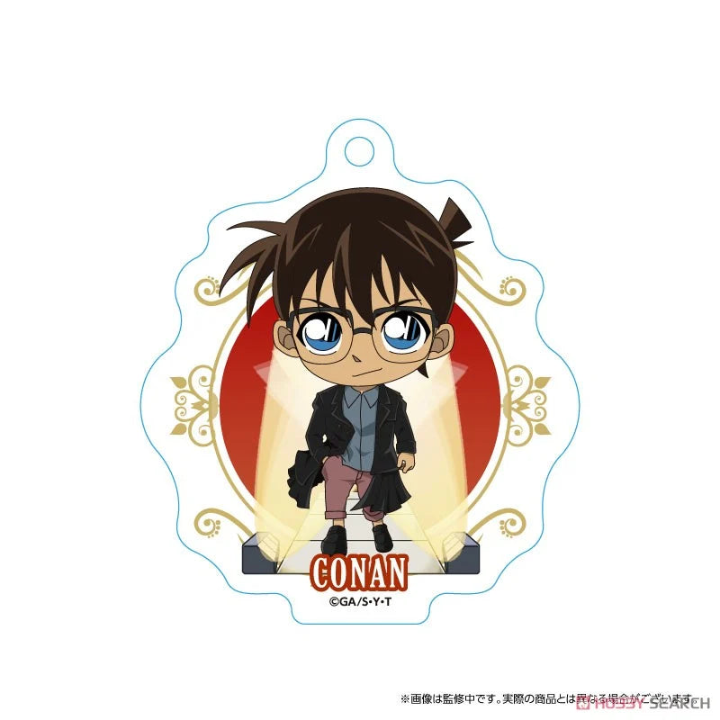 Detective Conan Trading Acrylic Key Ring Deformation Runway 2nd (1 Blind Box)