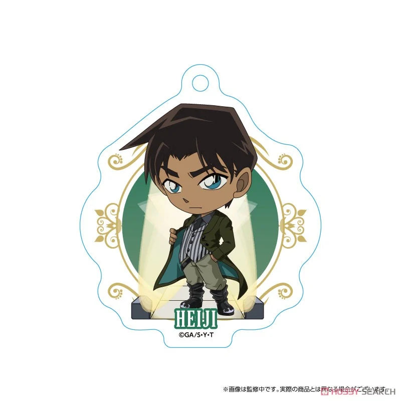 Detective Conan Trading Acrylic Key Ring Deformation Runway 2nd (1 Blind Box)