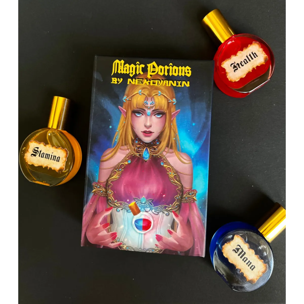 Magic Potions Lip Oil by Nekoyanin - Best Sellers - Cosmetics - 2