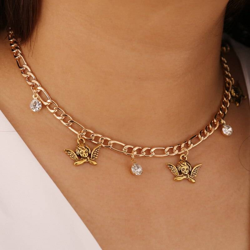 Multi-Layer Pearl Necklace - Kawaii Stop - Beauty, Cute, Fashion, Harajuku, Japanese, Jewelry, Kawaii, Korean, Link Chain, Necklace, Necklaces, Streetwear, Women's Jewelry, Zinc Alloy