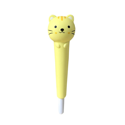 Soft Sponge Pig Gel Pen - Kawaii Stop - 0.5mm, Black, Gel, Pen, Pens &amp; Pencils, Pig, Pink, Pressure, Relief, School, Soft, Sponge, Stationary &amp; More, Stationery