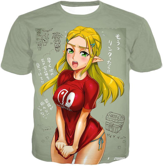 Zelda Aheago T-Shirt - Green / XS - T-Shirts - Shirts & Tops - 1 - 2024