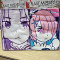 Re:Zero Emilia Rem and Ram Towel Set Vol. 2 7.8’’ x 39.3’’ - Figurines - Figures - 1