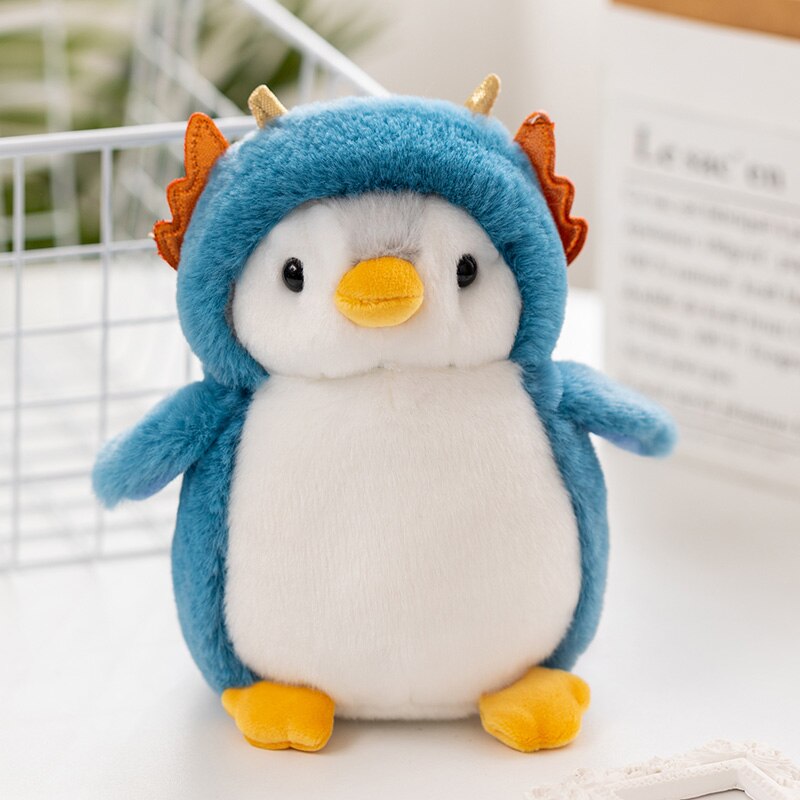 20cm Penguin Plushie - 20cm / Blue - Toys - Stuffed Animals - 8 - 2024