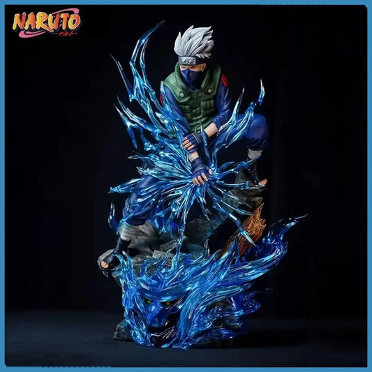 24cm Naruto Anime Action Figurine Hatake Kakashi Figuras Pvc Model Doll Decoration Model Statue Collection Toys