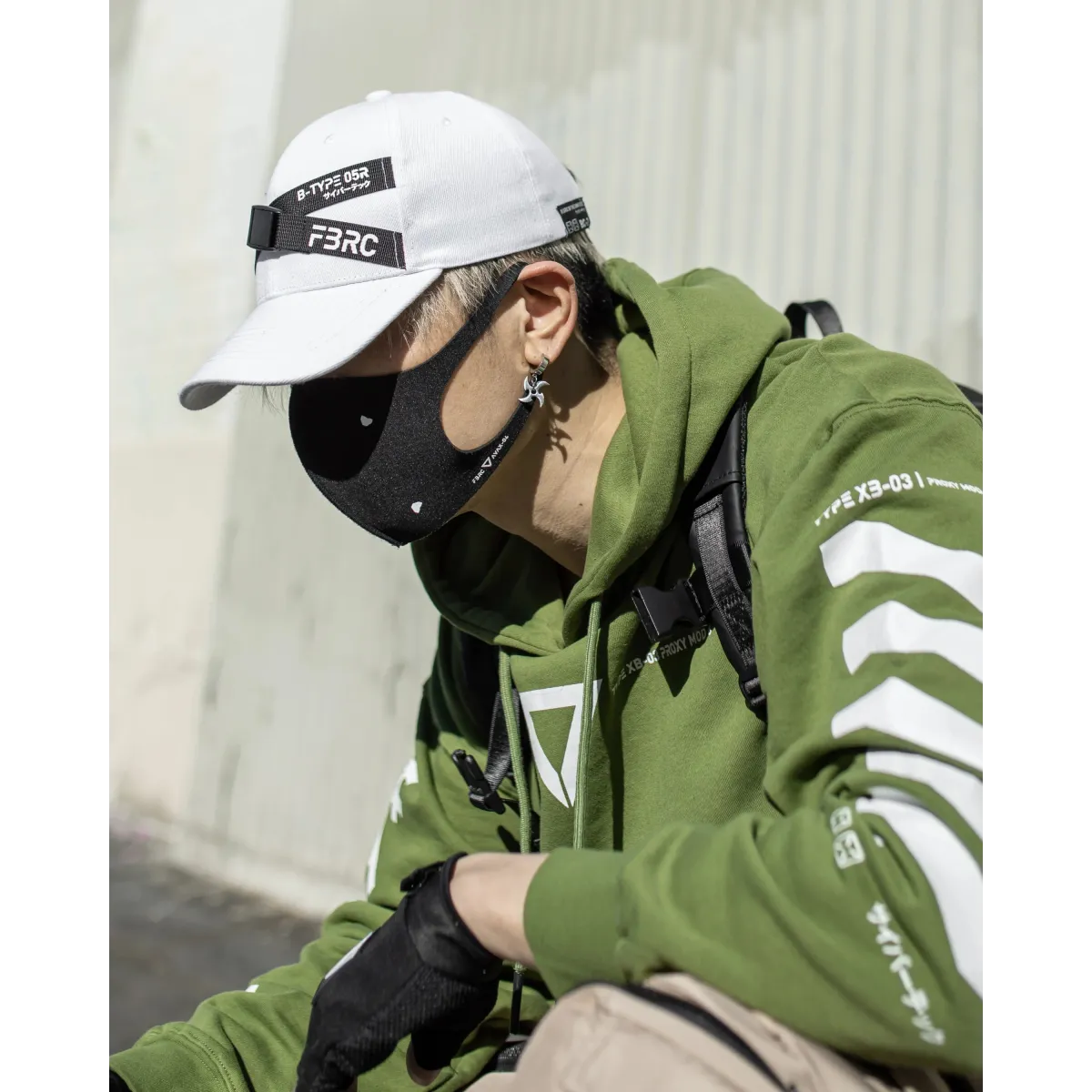 Stainless Steel Shuriken Hoop Earrings - T-Shirts - Earrings - 4