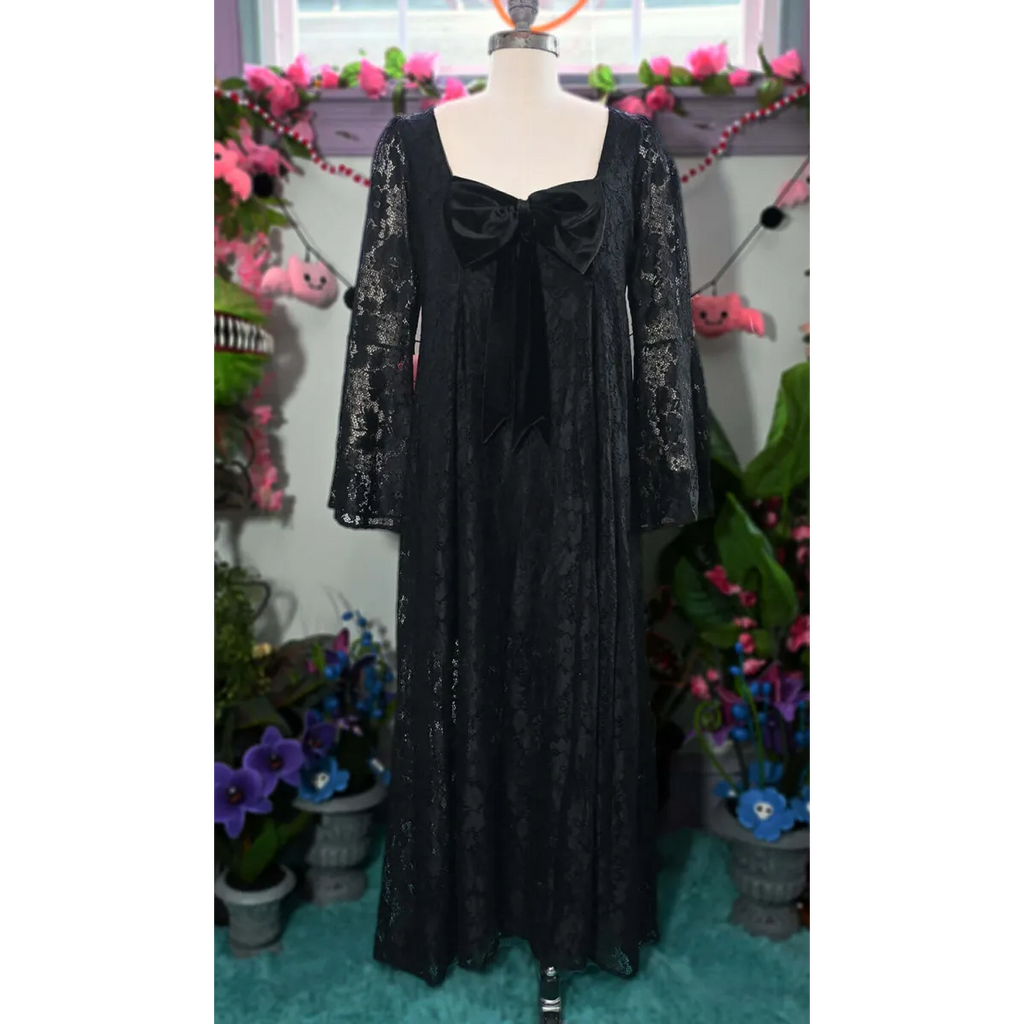 Priscilla 60’s Bell Sleeve Lace Maxi Dress - All Dresses - Maxi Dress - 3