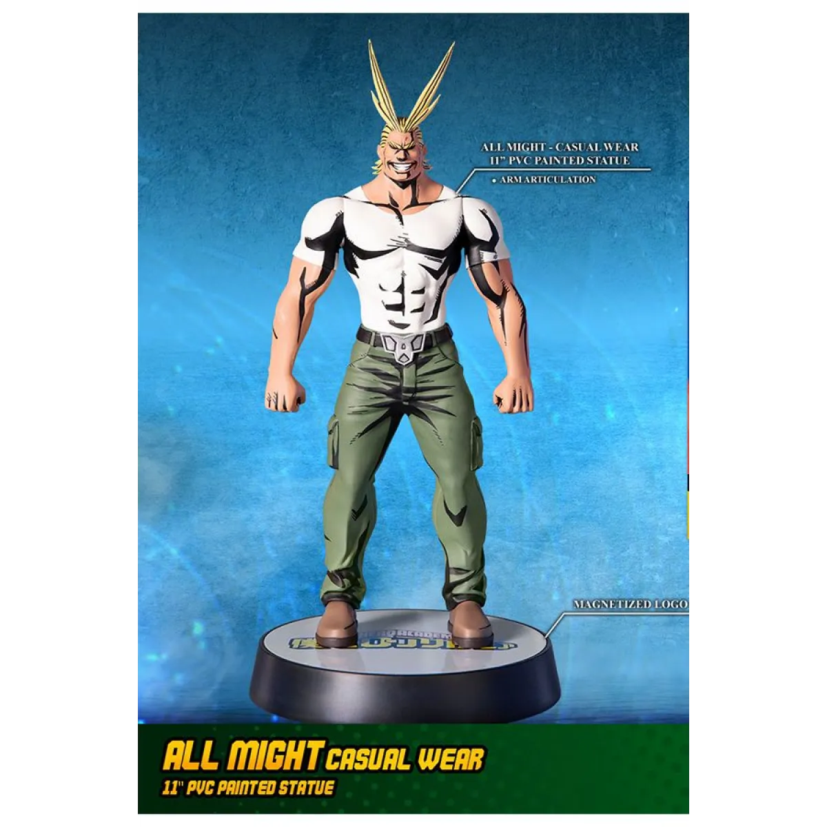 My Hero Academia: All Might Casual Wear Pvc Statue Figure - Figurines - Figures - 1