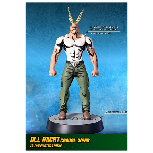 My Hero Academia: All Might Casual Wear Pvc Statue Figure - Figurines - Figures - 1