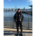 CRB-004 Black Crop Bomber Jacket - Women’s Clothing & Accessories - Jacket - 9