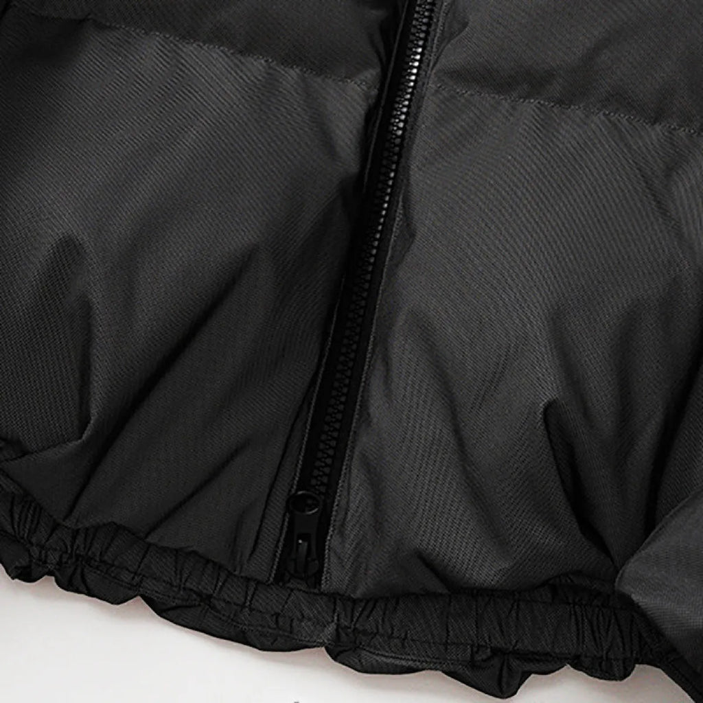 3D Reflective Stand Collar Down Jacket - Jackets & Coats - Jacket - 5