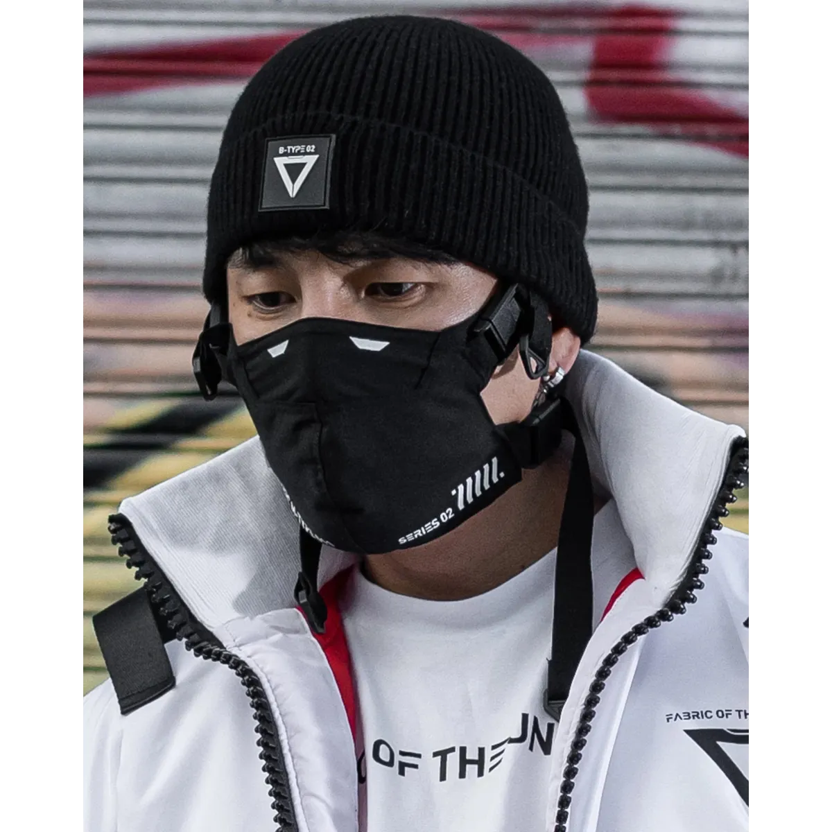 M-Type 011 Magnetic Strap Face Mask - Harajuku Style - Accessory - 2