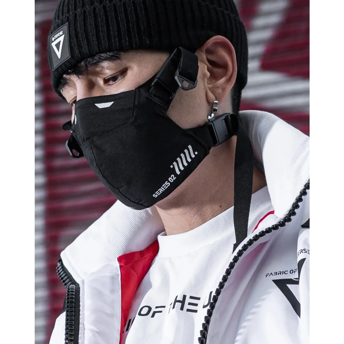 M-Type 011 Magnetic Strap Face Mask - Harajuku Style - Accessory - 4