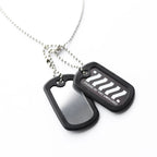 DG-051 Stainless Steel Dog Tag Necklace