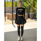 MS-Type 2005 Pleated Miniskirt with Safety Shorts - Bottoms - Mini Skirt - 5