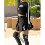 MS-Type 2005 Pleated Miniskirt with Safety Shorts - Bottoms - Mini Skirt - 7