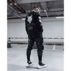 ONI Graphic Long Sleeve Tee by Fabric of the Universe - T-Shirts - T-Shirt - 6