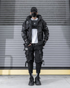 WB-Type 03A Cyberpunk Black Windbreaker