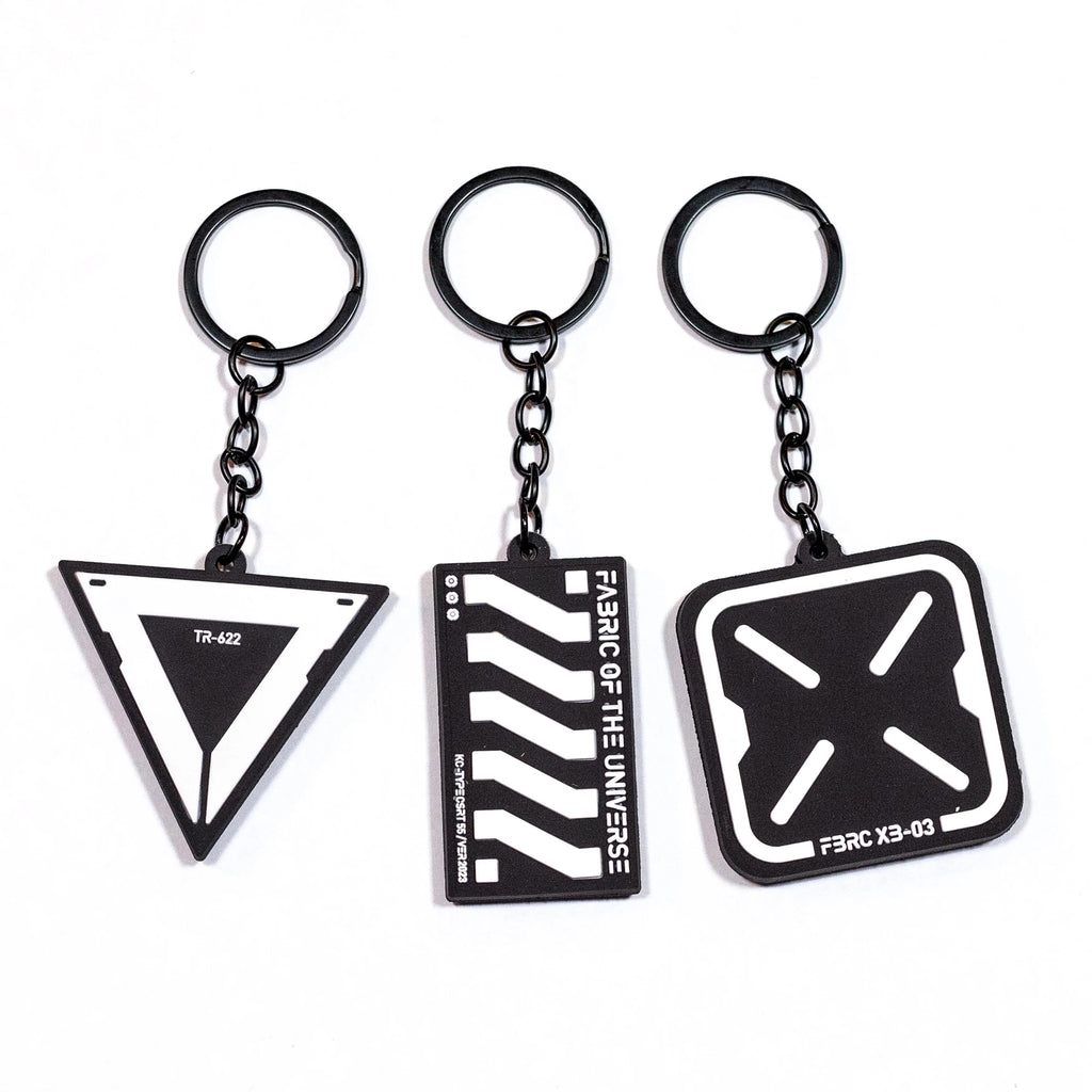 FBRC Logo Keychain Charms Set (3-Pack)