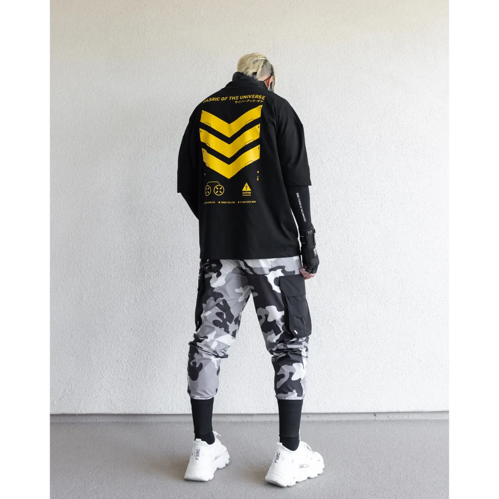 Cybercore Oversized Yellow Graphic T-Shirt - T-Shirts - T-Shirt - 3