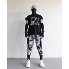 Bzerk Graphic Oversized Sleeveless Tee - T-Shirts - T-Shirt - 4