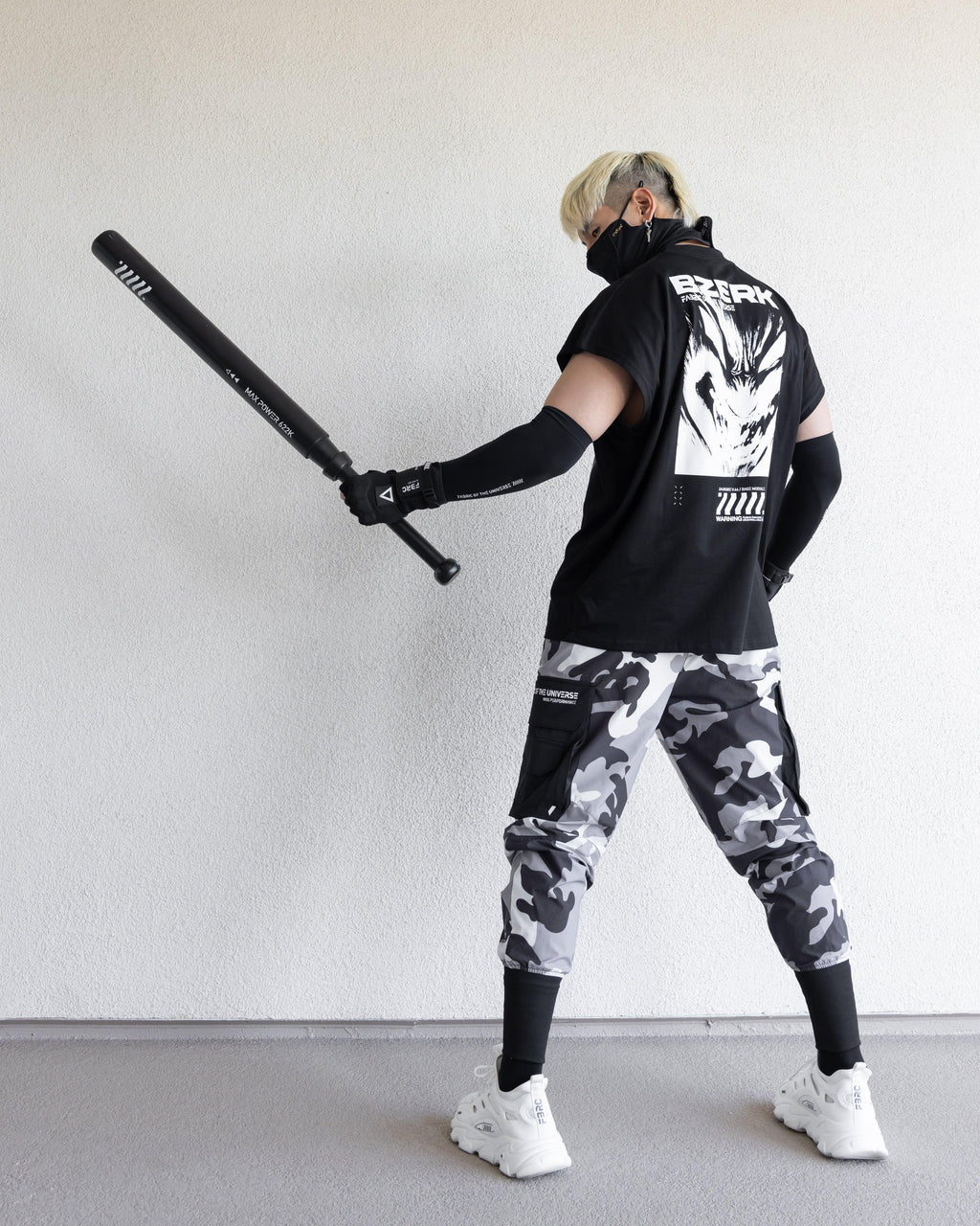 Bzerk Graphic Oversized Sleeveless Tee