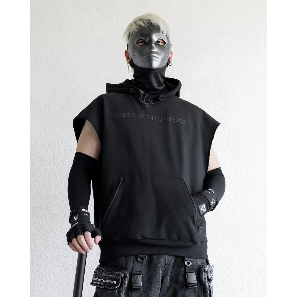 Genova 01A Gunmetal Resin Face Mask - Best Sellers - Costume Props - 5