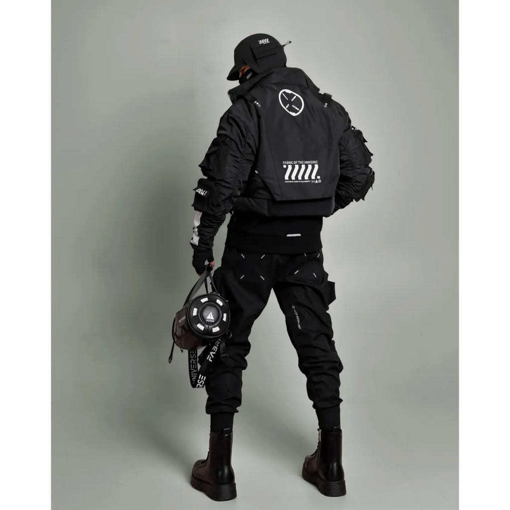 CRB-004 Black Crop Bomber Jacket - Women’s Clothing & Accessories - Jacket - 5