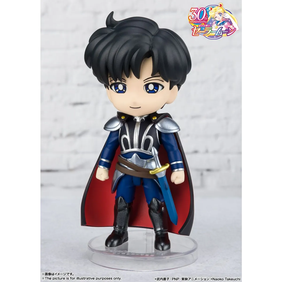 TAMASHII NATIONS - Pretty Guardian Sailor Moon - Prince Endymion - Figuarts Mini Figure - Figurines - Figures - 4
