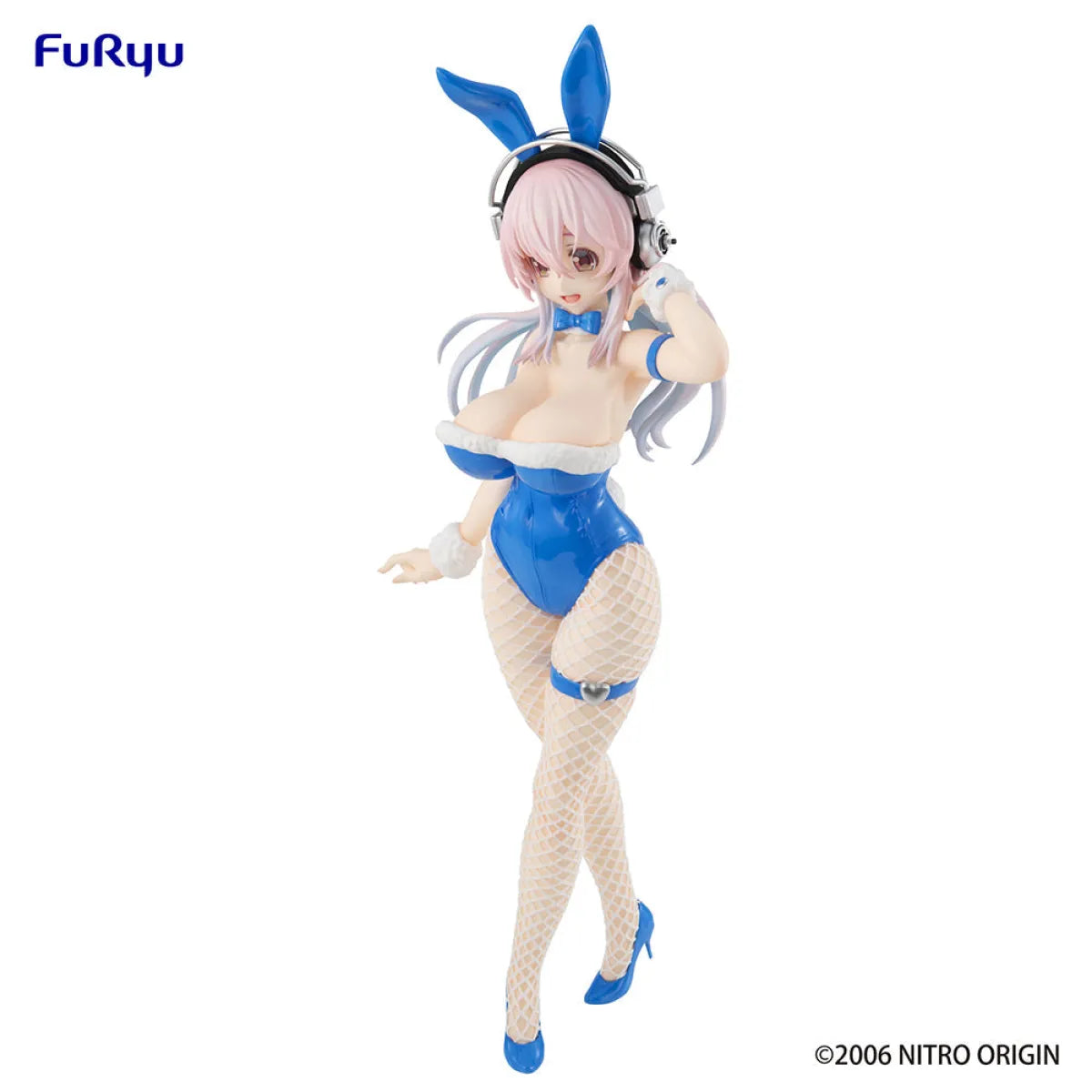 Super Sonico - Super Sonico BiCute Bunnies Figure (Blue Rabbit Ver.) - Figurines - Figures - 1
