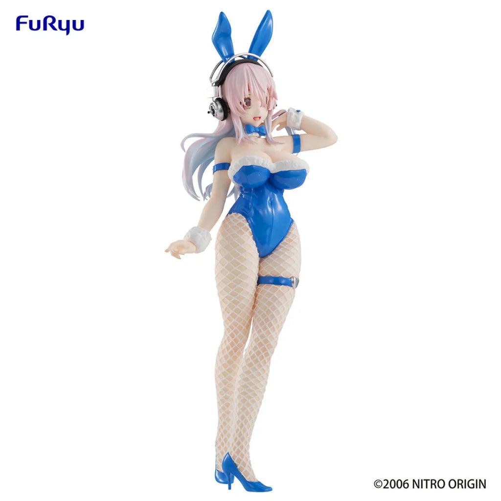 Super Sonico - Super Sonico BiCute Bunnies Figure (Blue Rabbit Ver.) - Figurines - Figures - 3