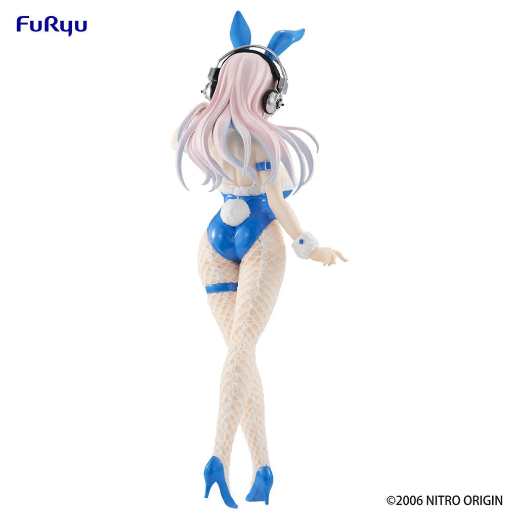 Super Sonico - Super Sonico BiCute Bunnies Figure (Blue Rabbit Ver.) - Figurines - Figures - 4