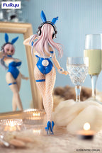 Super Sonico - Super Sonico BiCute Bunnies Figure (Blue Rabbit Ver.)