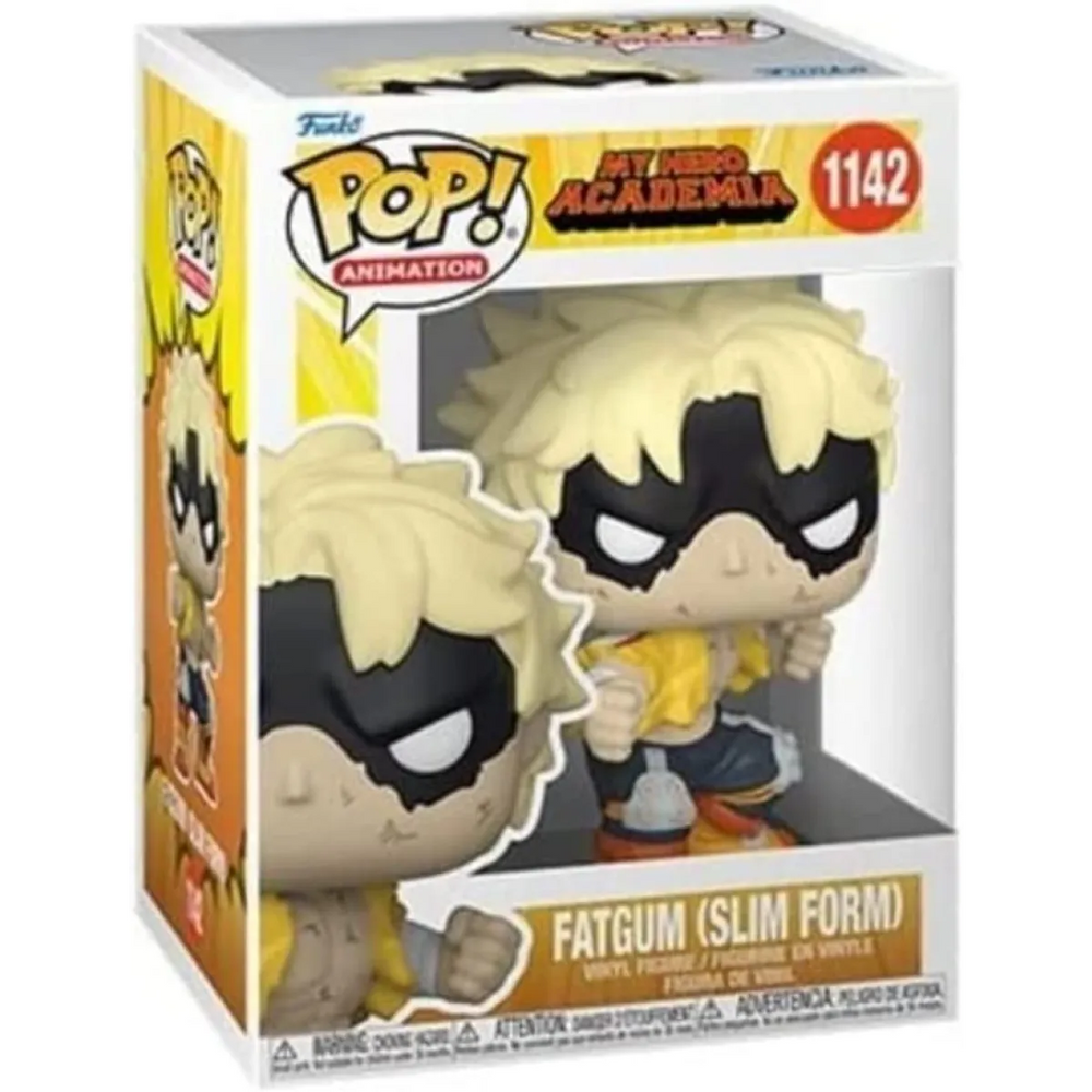 Funko Pop! 1142 Animation: My Hero Acadamia - Fatgum (Slim Form) Figure - Figurines - Figures - 1