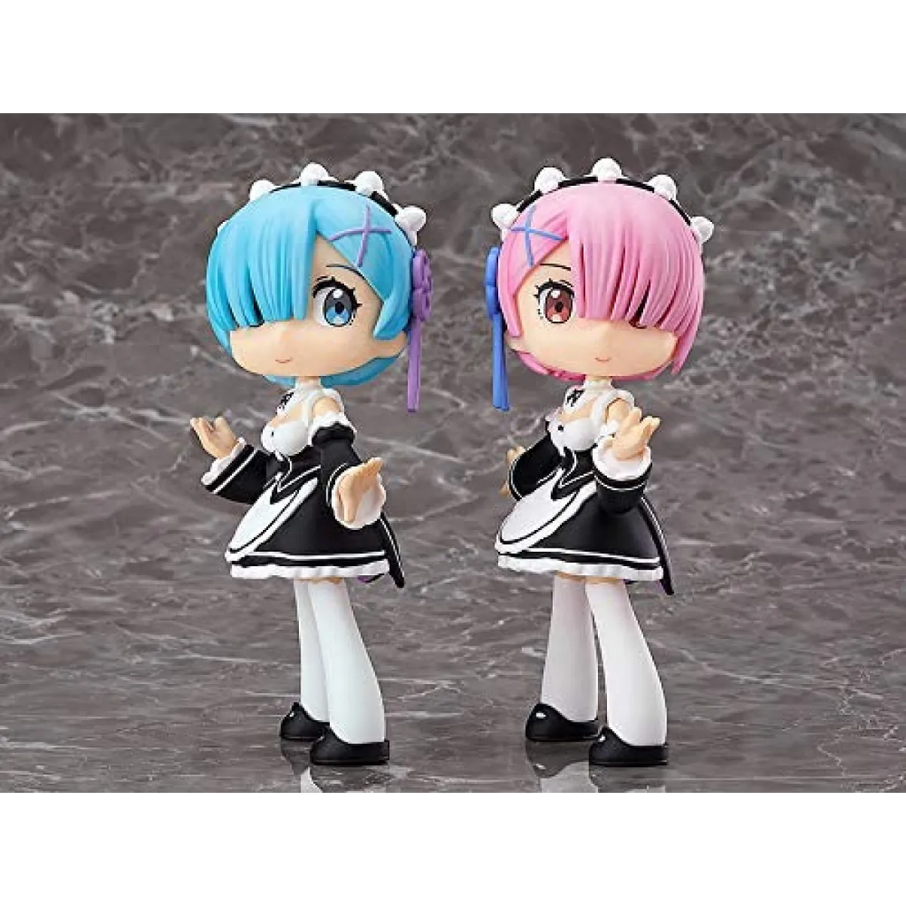 Fine Clover Re:Zero - Starting Life in Another World: Yurumari Rem & Ram Soft Vinyl Figures - Figurines - Figures - 4