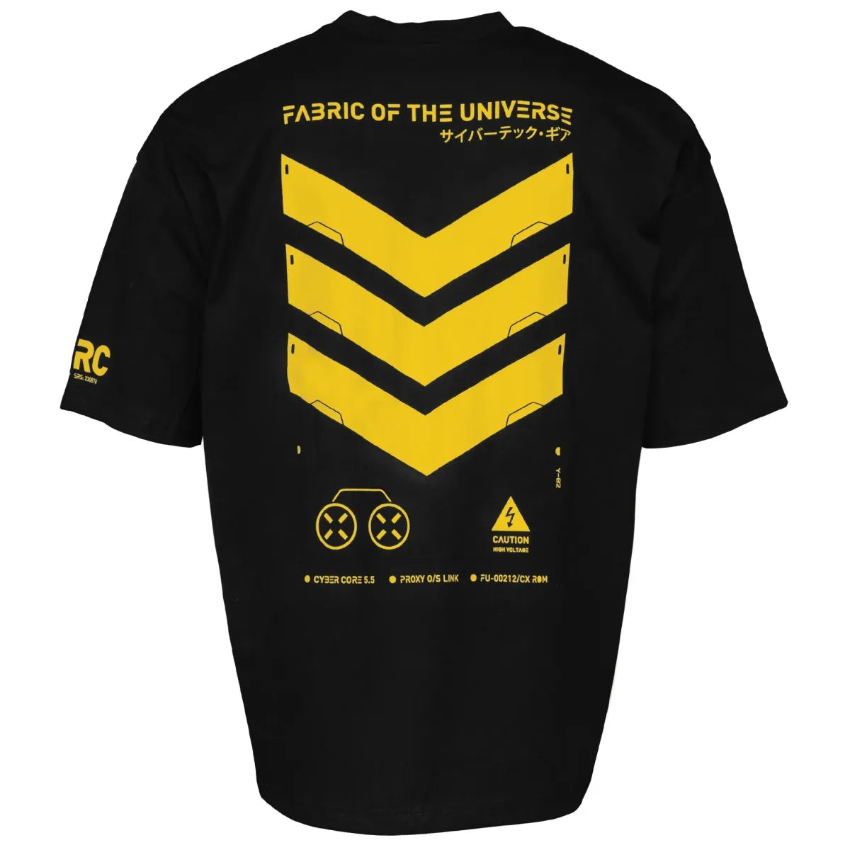 Cybercore Oversized Yellow Graphic T-Shirt - T-Shirts - T-Shirt - 1