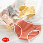 6-Pack Kawaii Strawberry Cotton Panties - Women’s Clothing & Accessories - 14