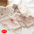 6-Pack Kawaii Strawberry Cotton Panties - Women’s Clothing & Accessories - 18