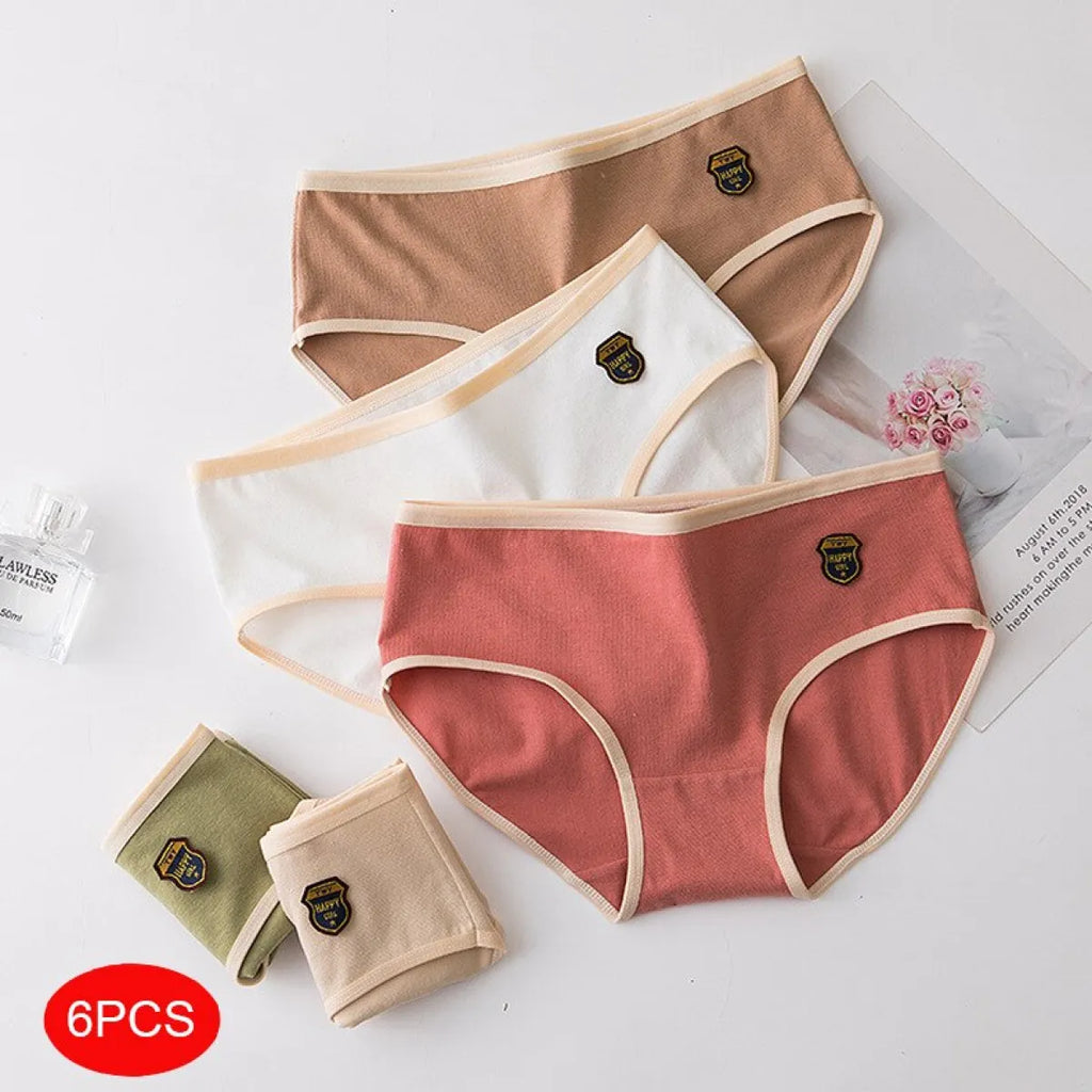 6-Pack Kawaii Strawberry Cotton Panties - Women’s Clothing & Accessories - 20