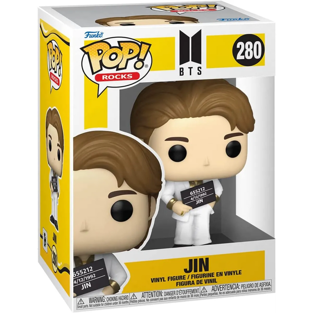 Funko Pop! 280 Rocks: BTS - Jin Figure - Figurines - Figures - 2