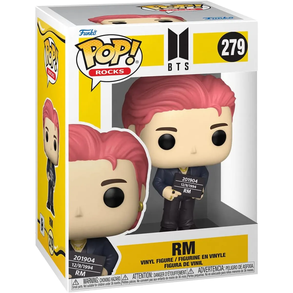Funko Pop! 279 Rocks: BTS - RM Figure - Figurines - Figures - 2
