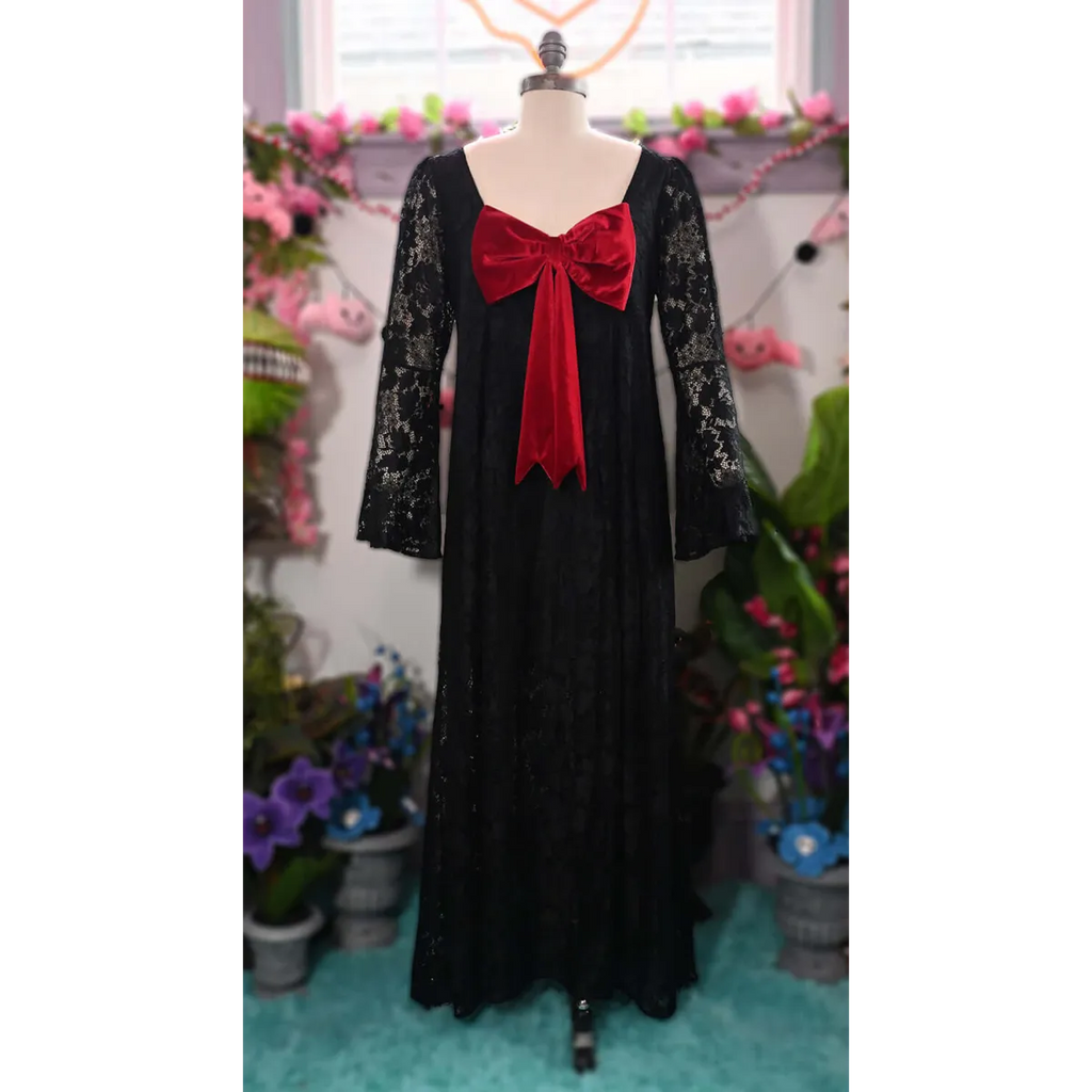 Priscilla 60’s Bell Sleeve Lace Maxi Dress - All Dresses - Maxi Dress - 2